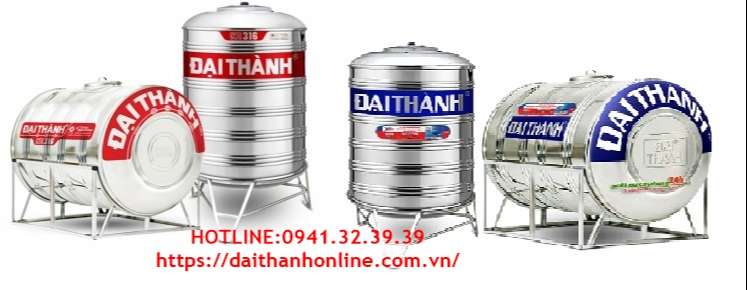 Đại lý phân phối bồn nước inox Đại Thành 1000l quận 4