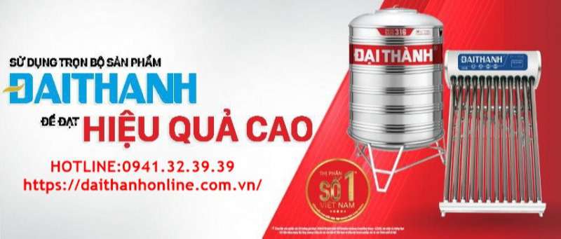 Đại Lý phân phối bồn nước inox Đại Thành 500l quận 3