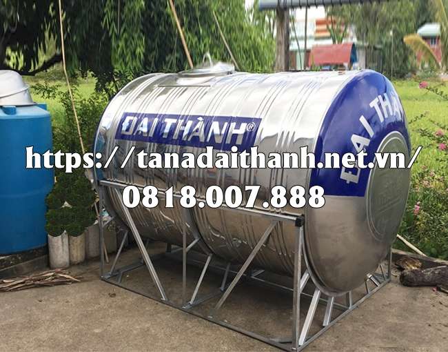 Đại lý phân phối bồn inox Đại Thành 700l nằm